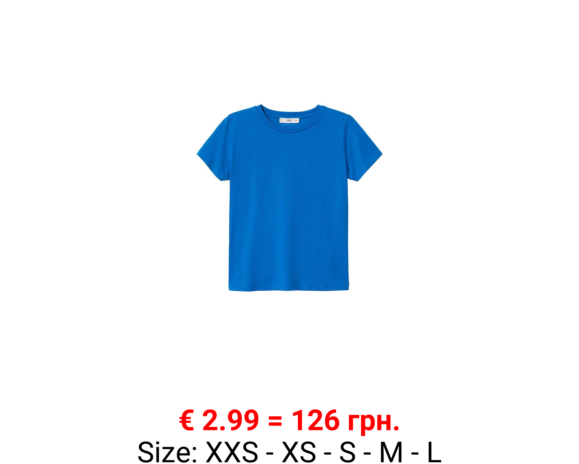 Camiseta básica algodón