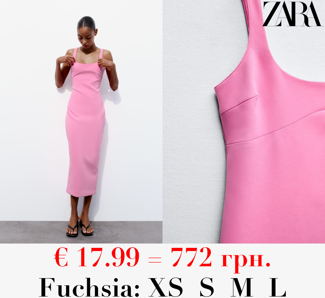 MID-LENGTH TAILORED DRESS