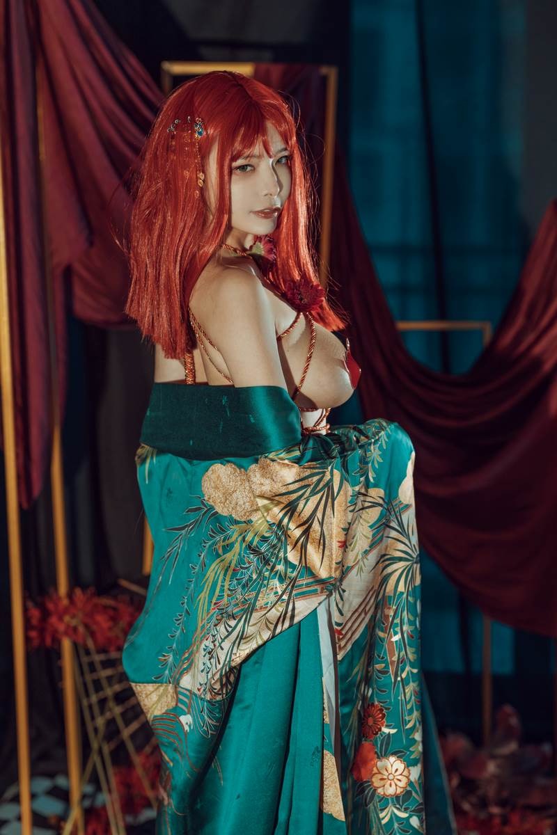 [Cos]秋和柯基 - 和服 [36P+1V] 13