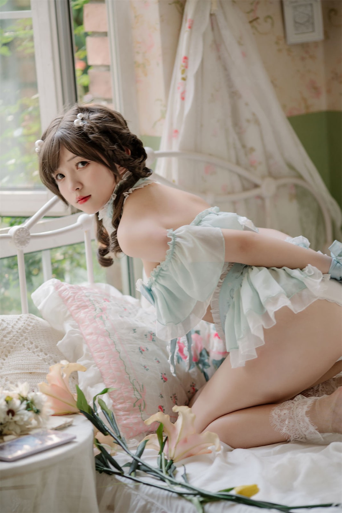 Cosplay 花玲 豌豆公主仆 31