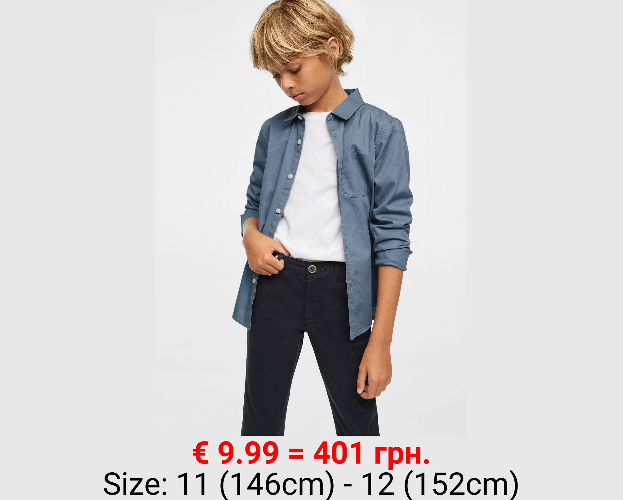 Pantalón chino algodón