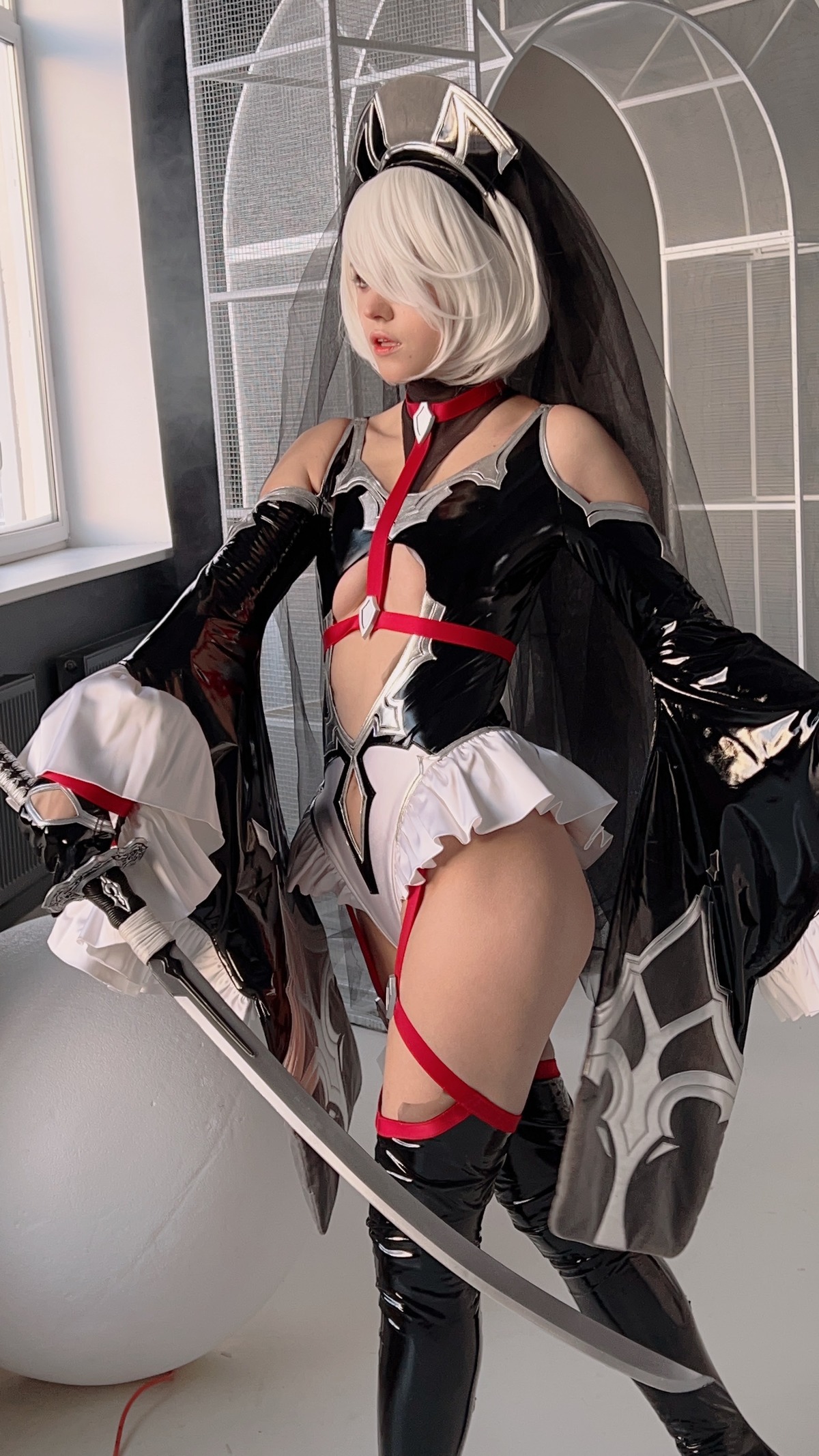 Shirogane Cosplay 2B ヨルハ２号Ｂ型 Bride Ver. 18