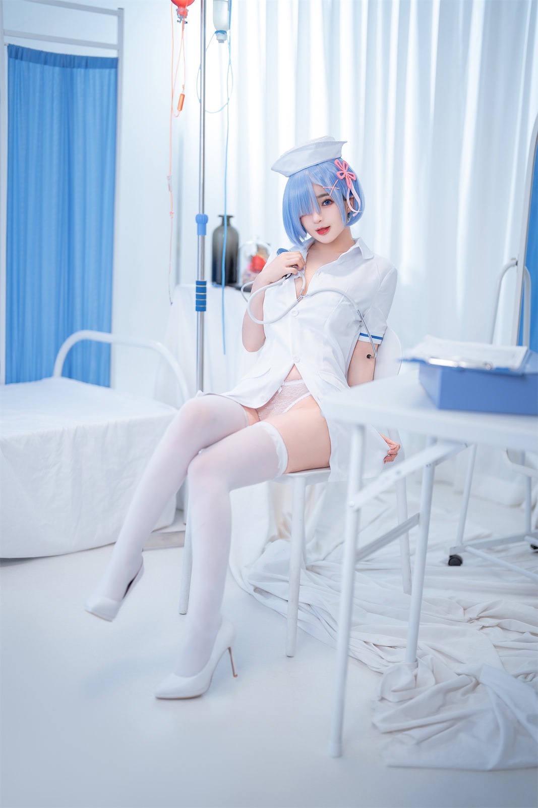 桜井宁宁 蕾姆护士 42