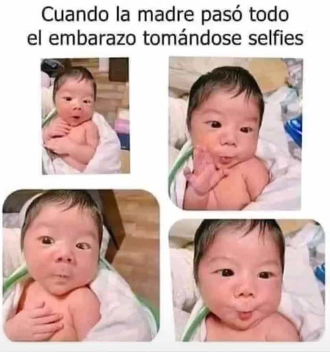 Selfies durante el embarazo