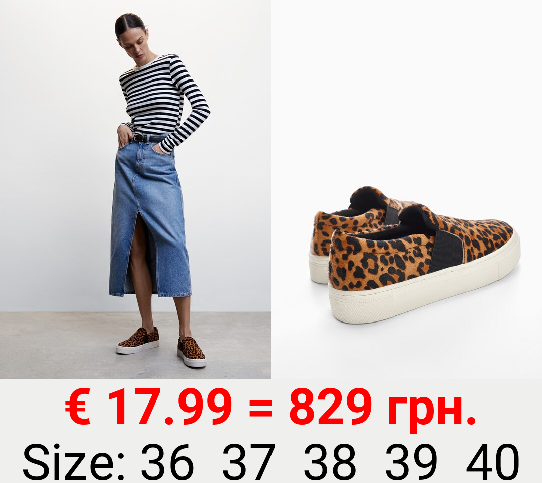 Deportivas piel pelo