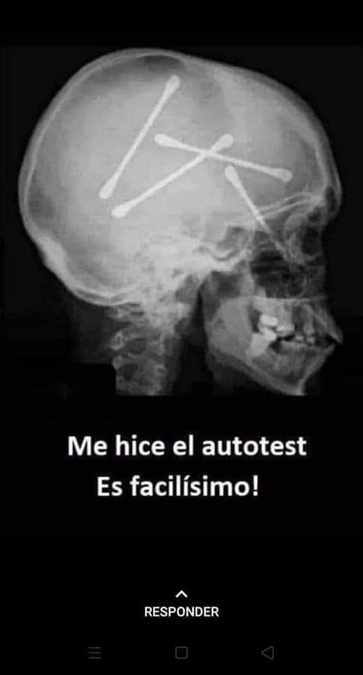 El autotest es facilísimo