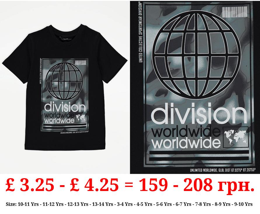 Black Division Worldwide T-Shirt