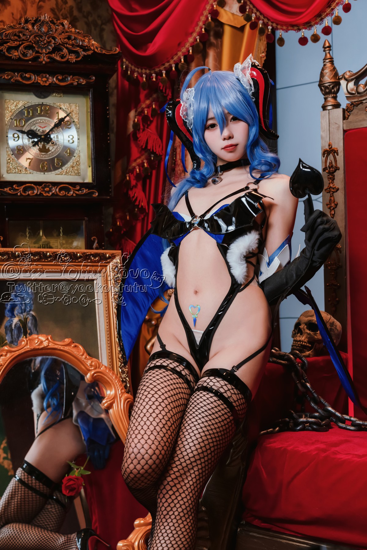 Cosplay 黏黏团子兔 甘雨魅魔 6