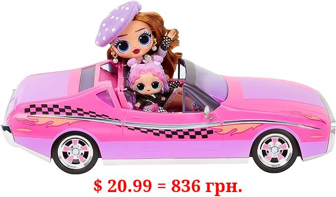 L.O.L. Surprise! LOL Surprise City Cruiser, Pink and Purple Sports Car with Fabulous Features and an Exclusive Doll - Great Gift for Kids Ages 4+