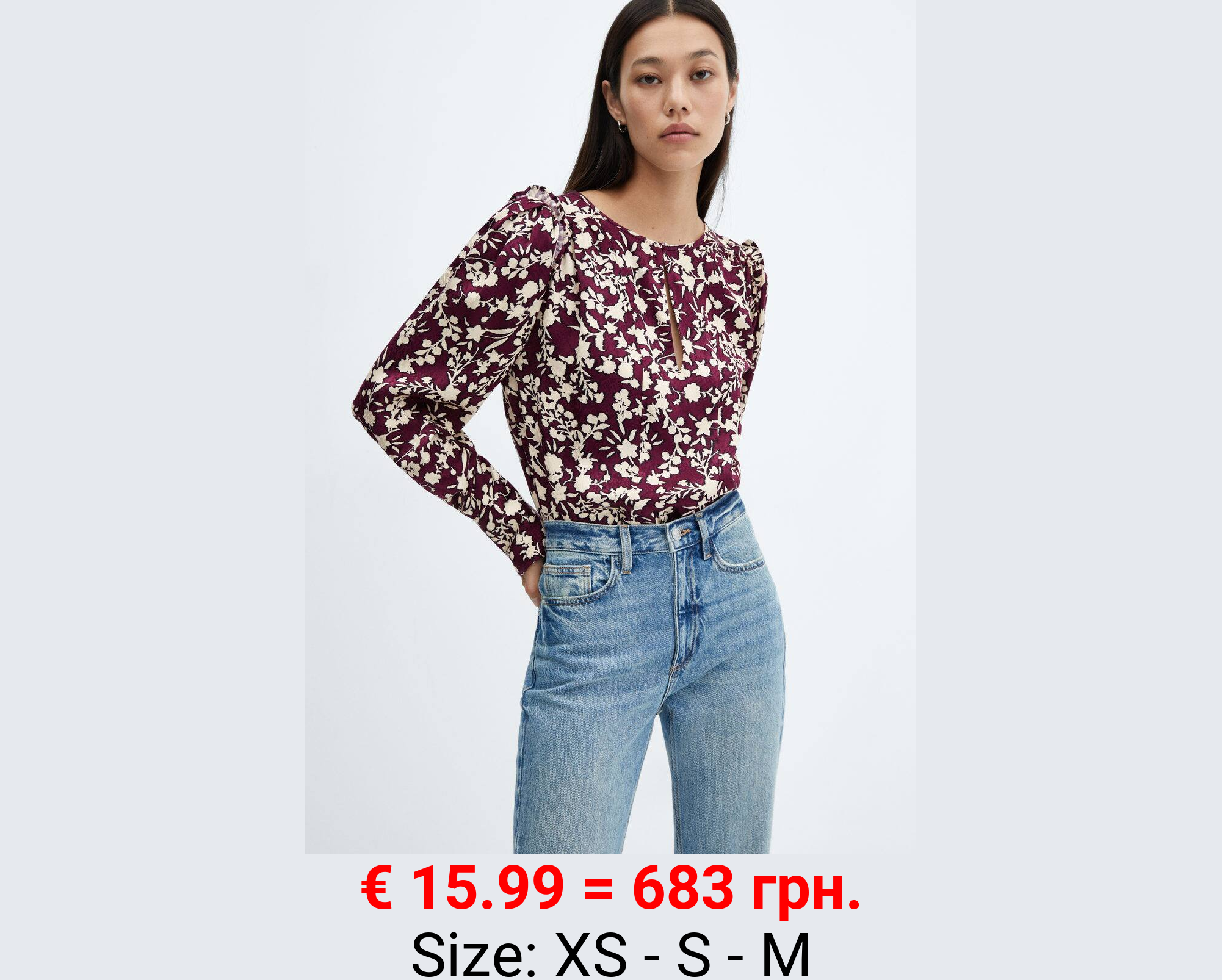 Blusa estampado floral