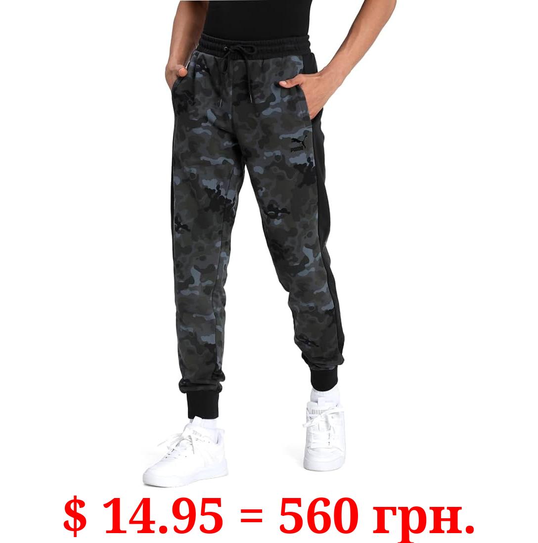 PUMA Mens Classics Graphics T7 Pants Casual - Black