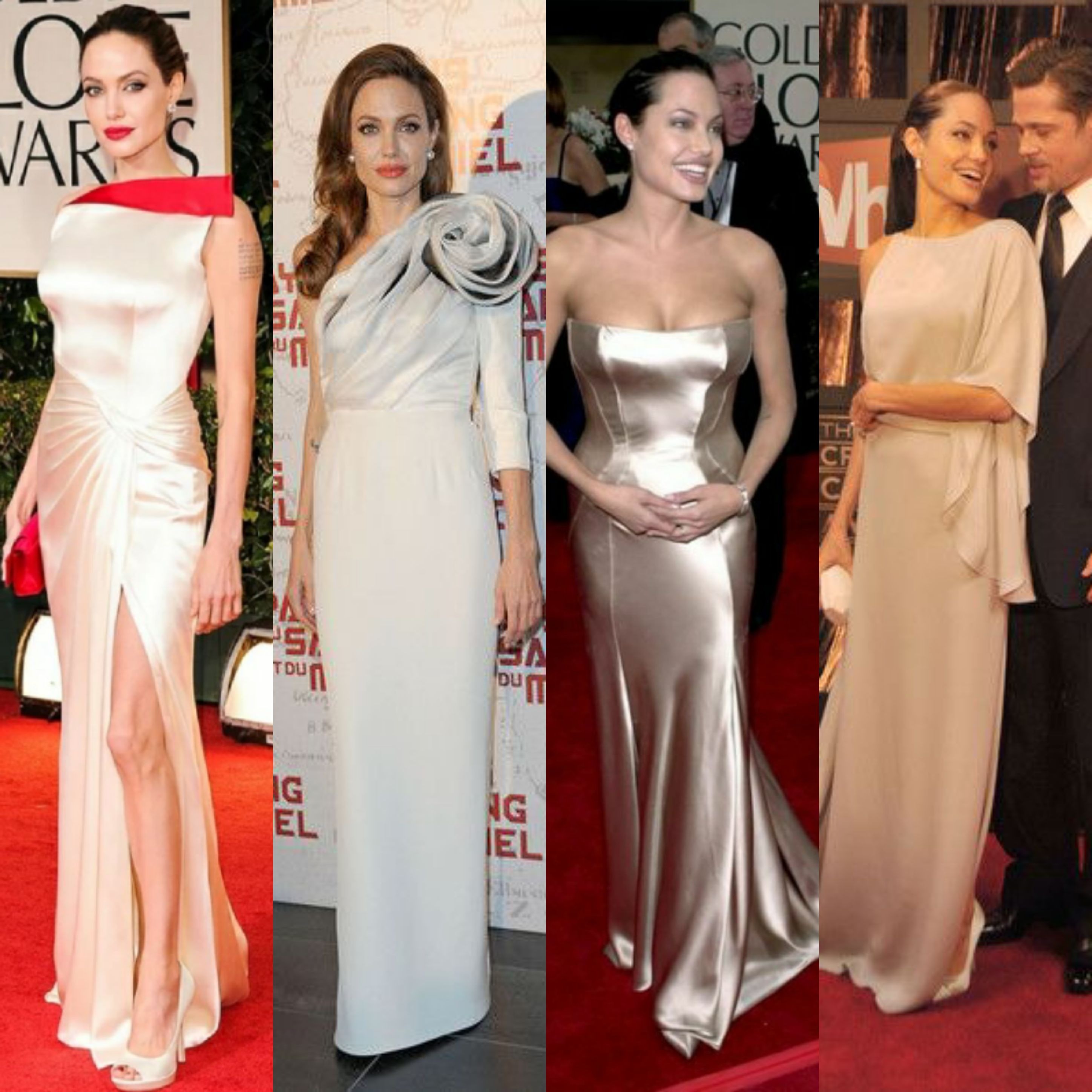 Angelina Jolie Fashion Evolution