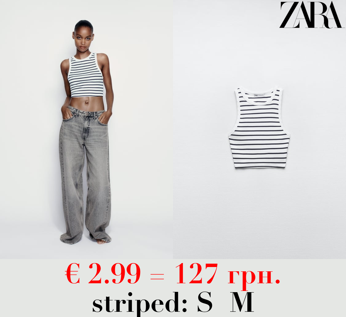 BASIC RIBBED T-SHIRT