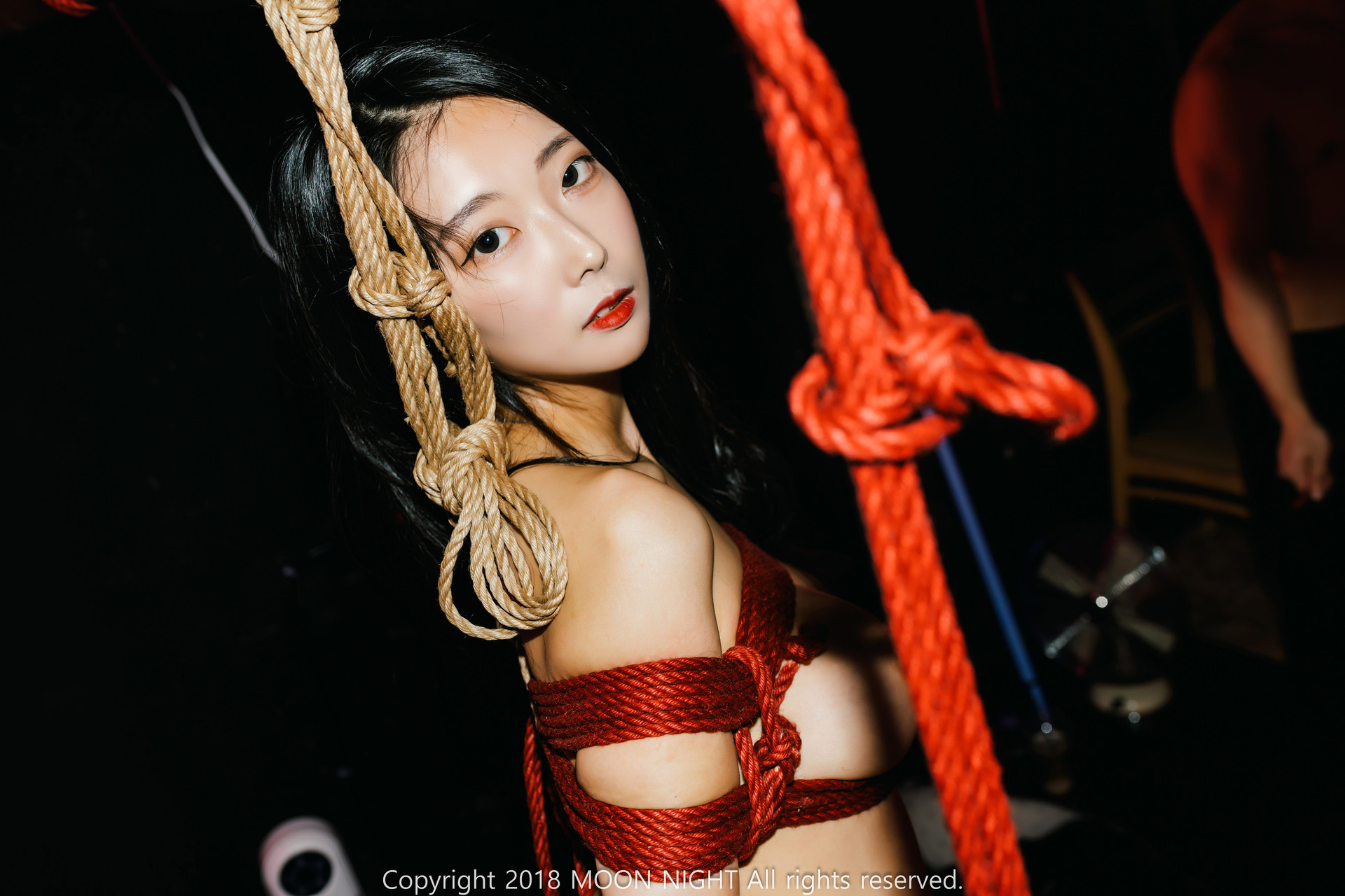 Mona 모나, [Moon Night Snap] SM Club 아트 본디지 (with 마스터) Set.02 15