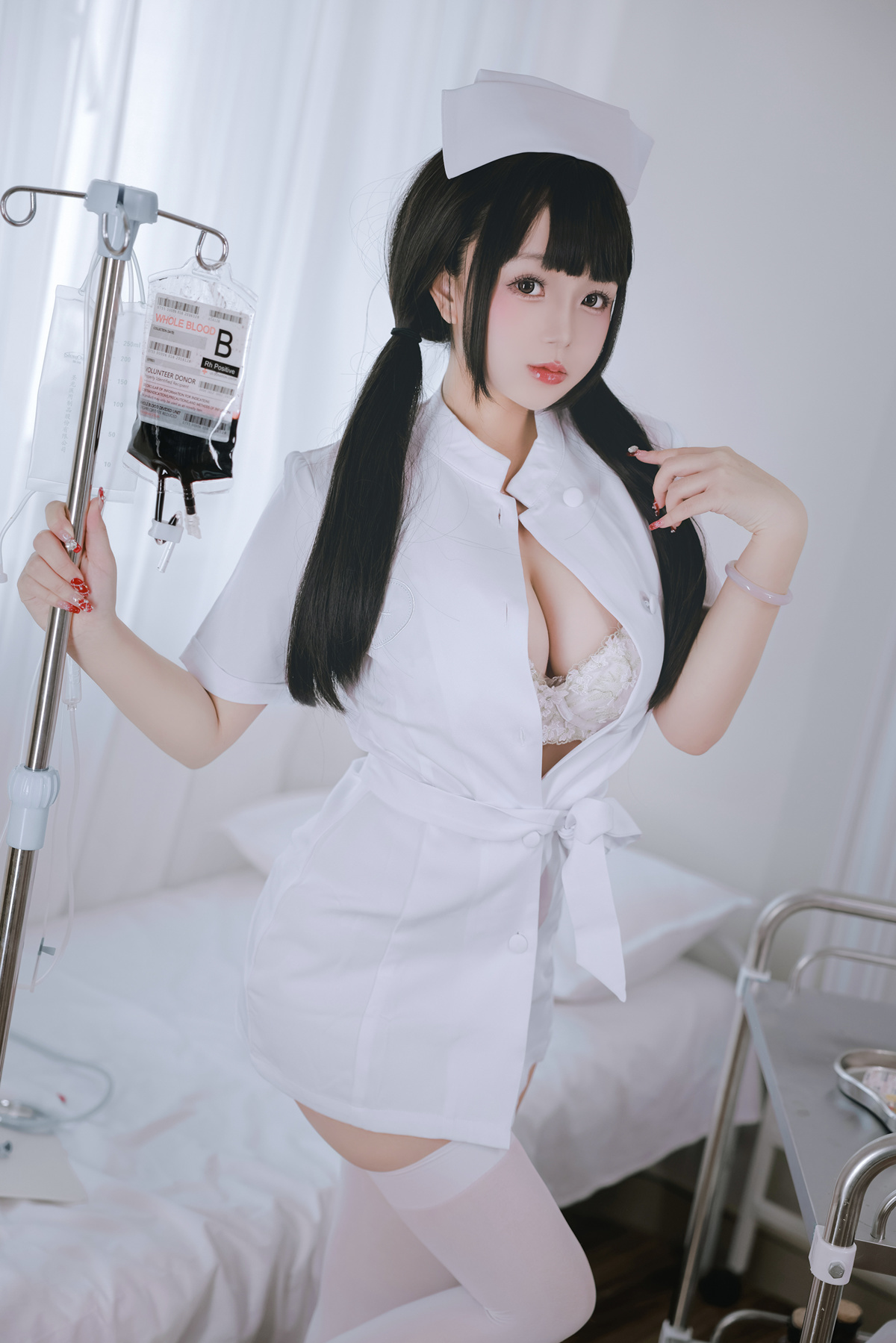 Cosplay Rinaijiao日奈娇 诊所护士 Set.01 17