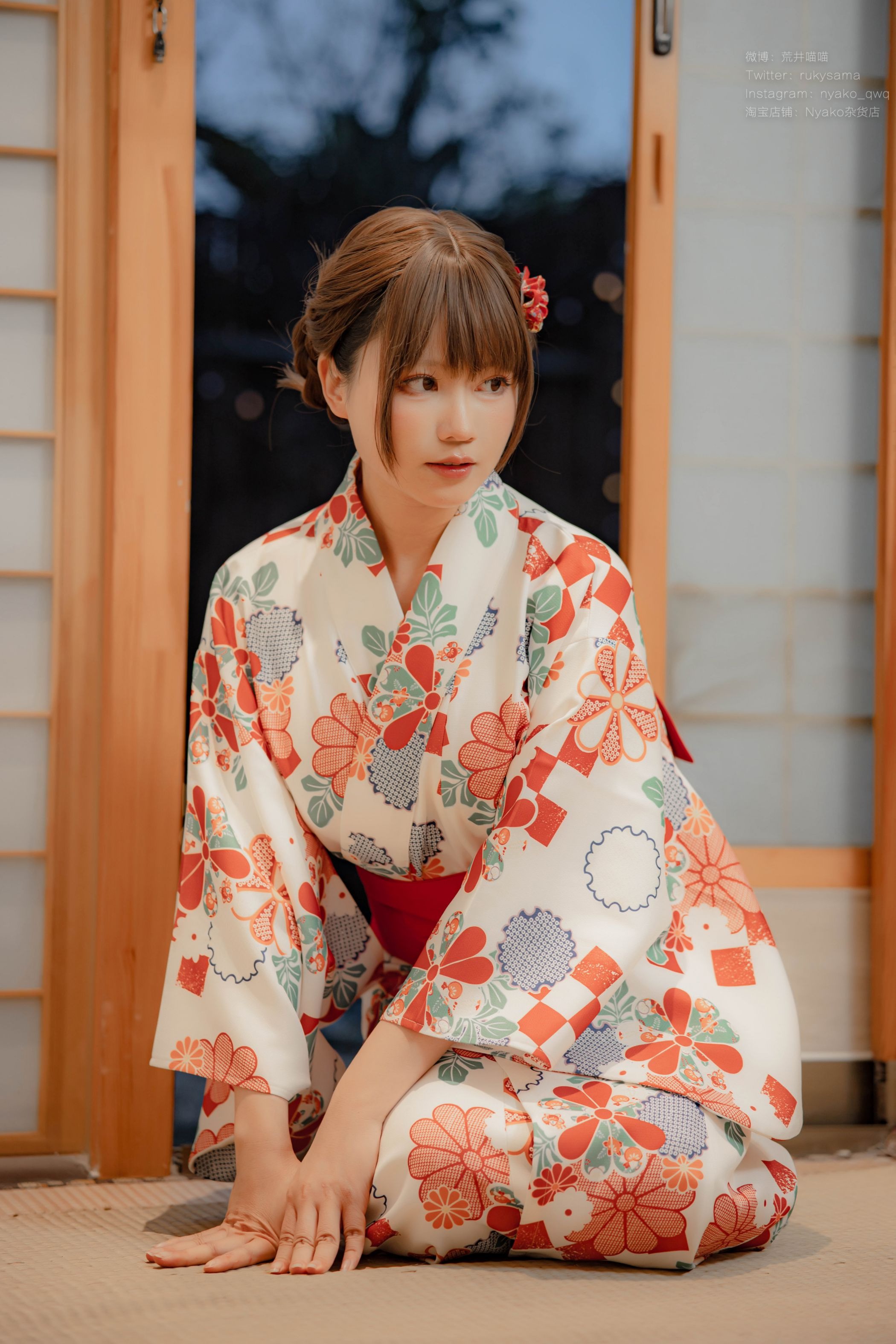 喵子Nyako #Nyako喵子 电子版41 和风烂漫 浴衣 13
