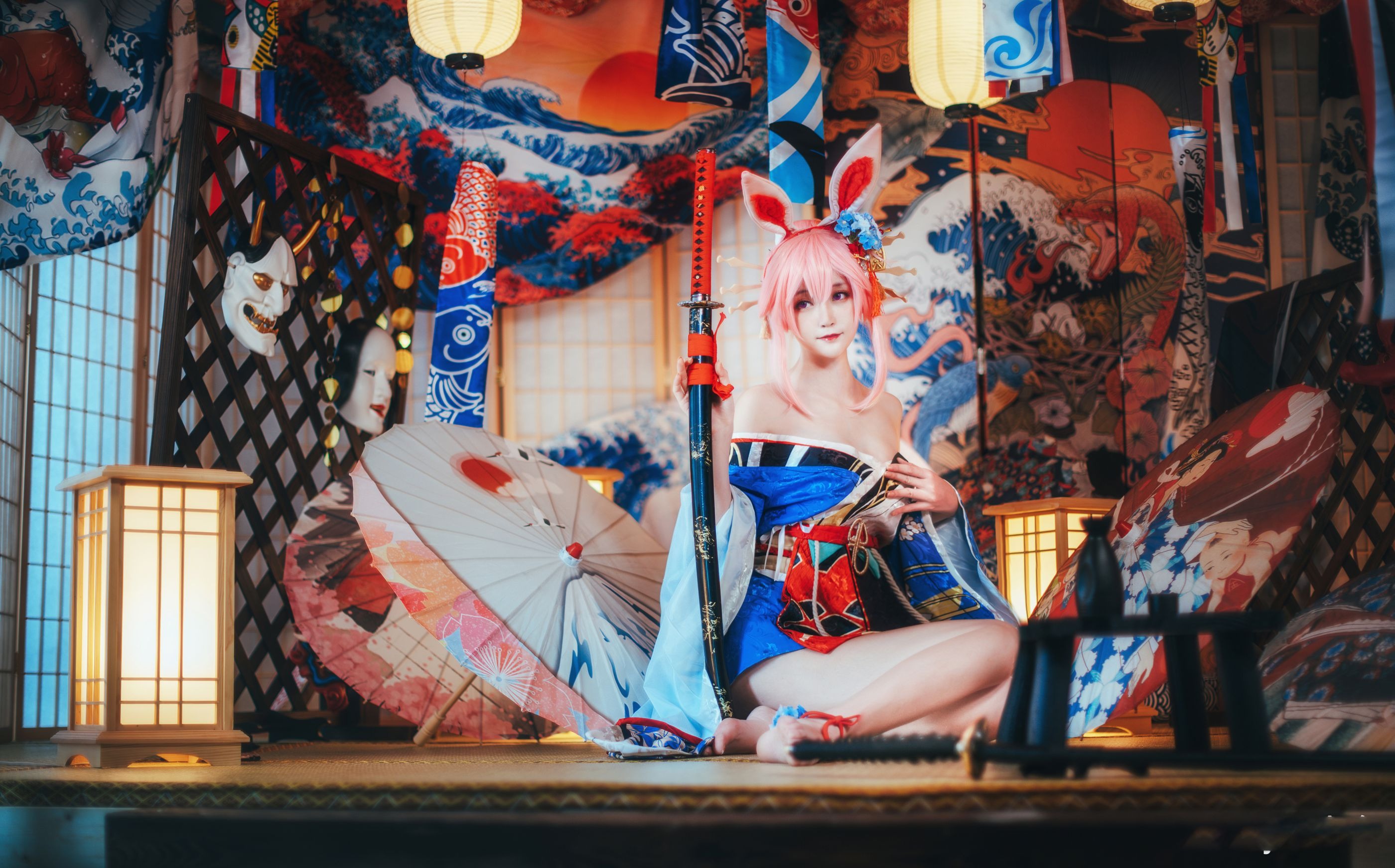 yui金鱼 - 八重樱+明日方舟 黑 [30P-167MB] 3
