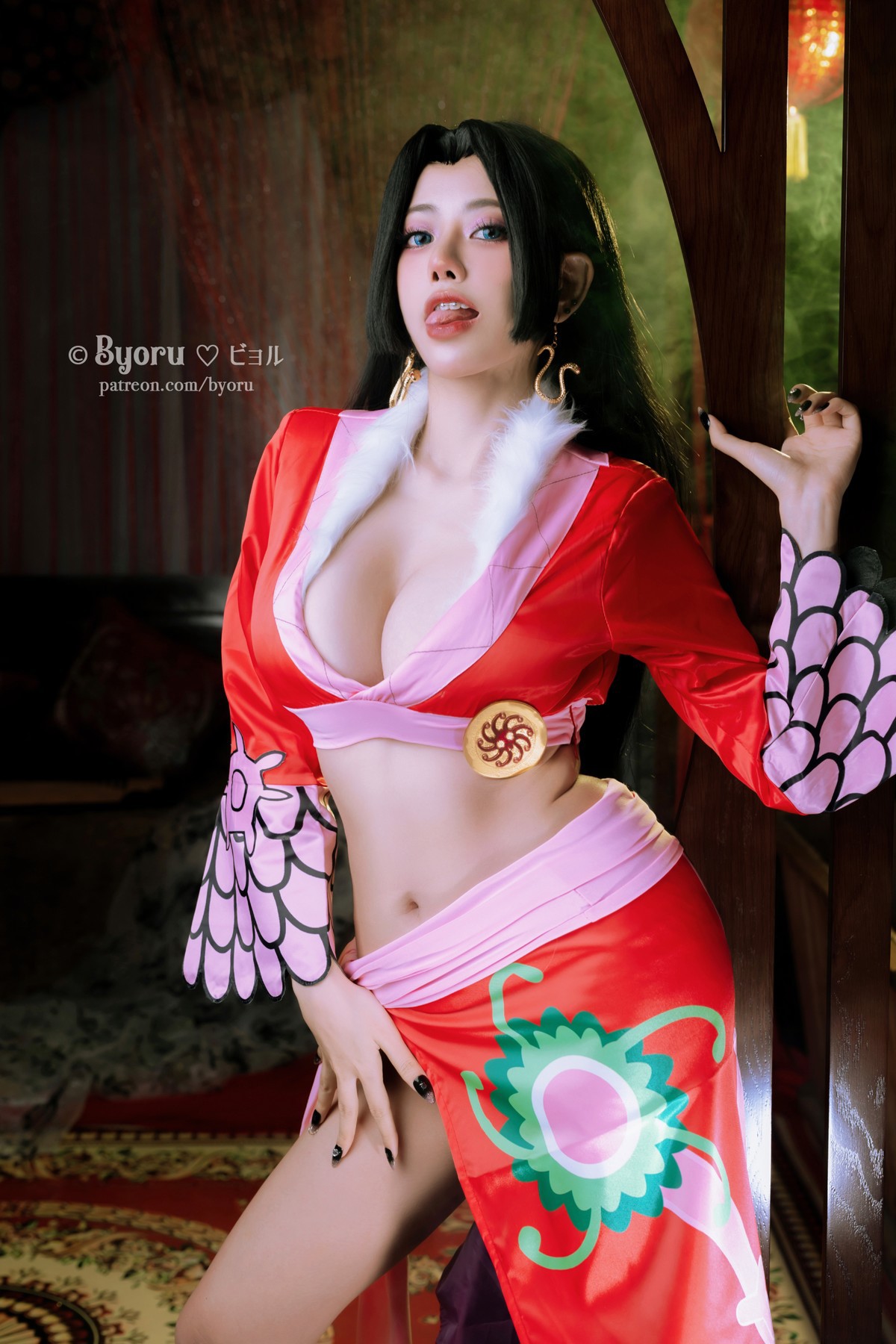 Cosplay 萝莉Byoru Boa Hancock ボア･ハンコック 15