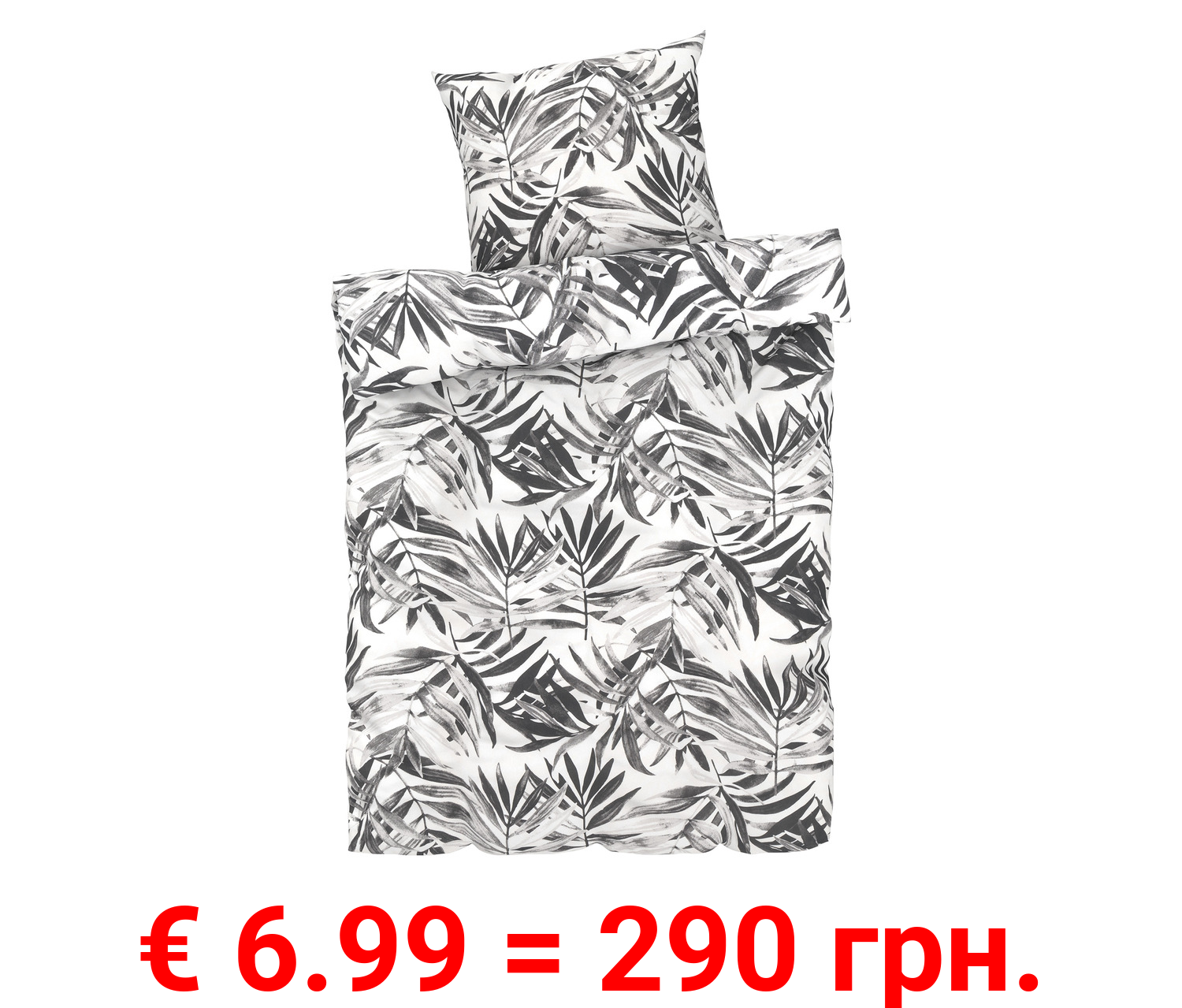 LIVARNO home Mikrofaser-Satin-Bettwäsche, 155 x 220 cm