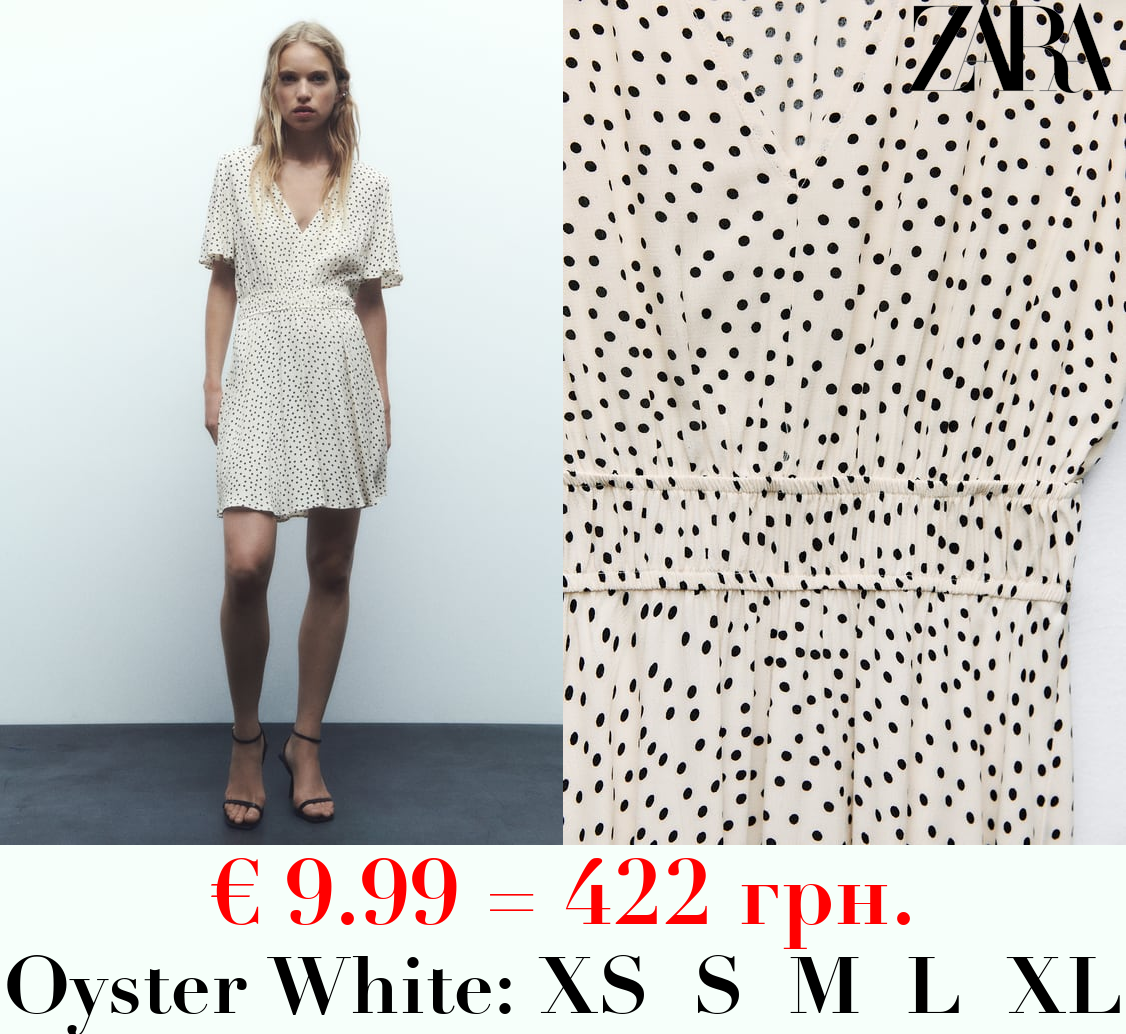 SHORT POLKA DOT DRESS