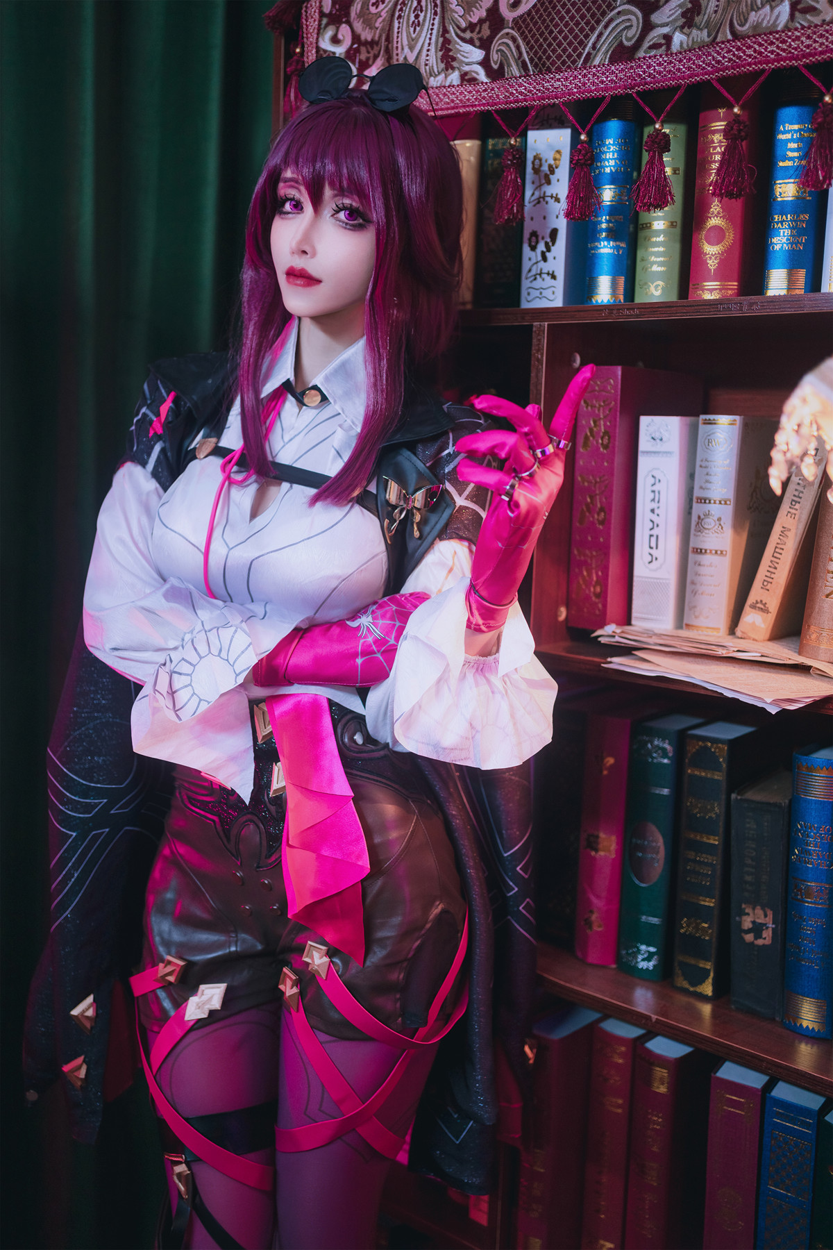 Cosplay 鹿八岁 崩坏∶星穹铁道 卡芙卡 9