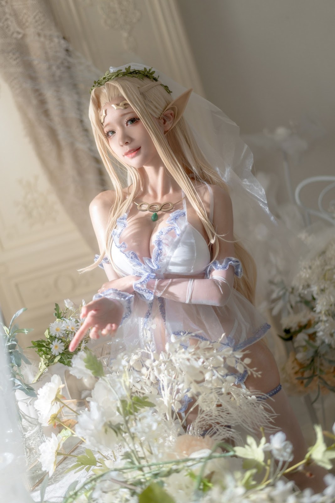 [蠢沫沫] 白精灵 婚纱 1