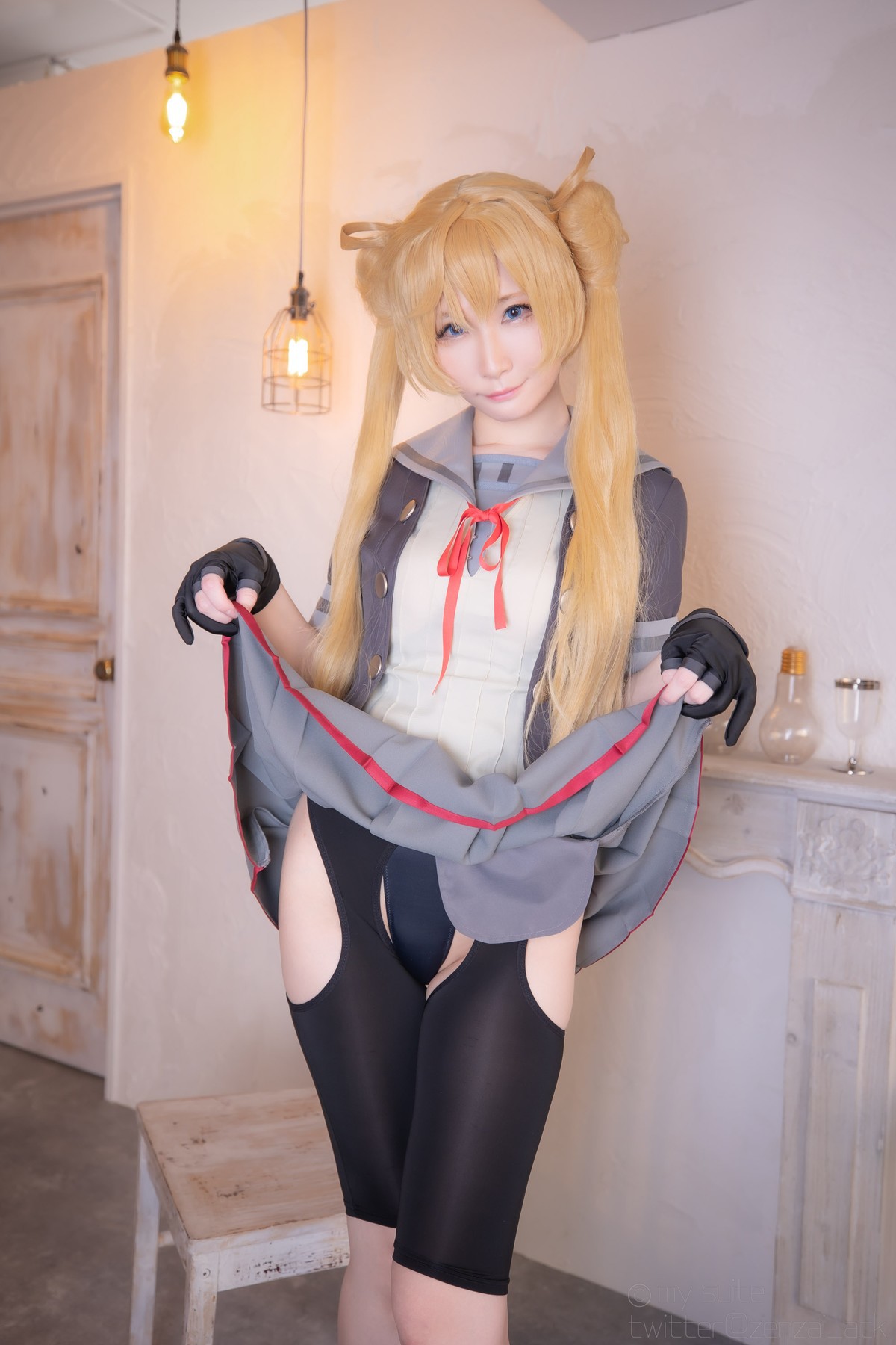 Cosplay Atsukiあつき 艦娘がスパッツの良さを教えてくれる Set.01 4