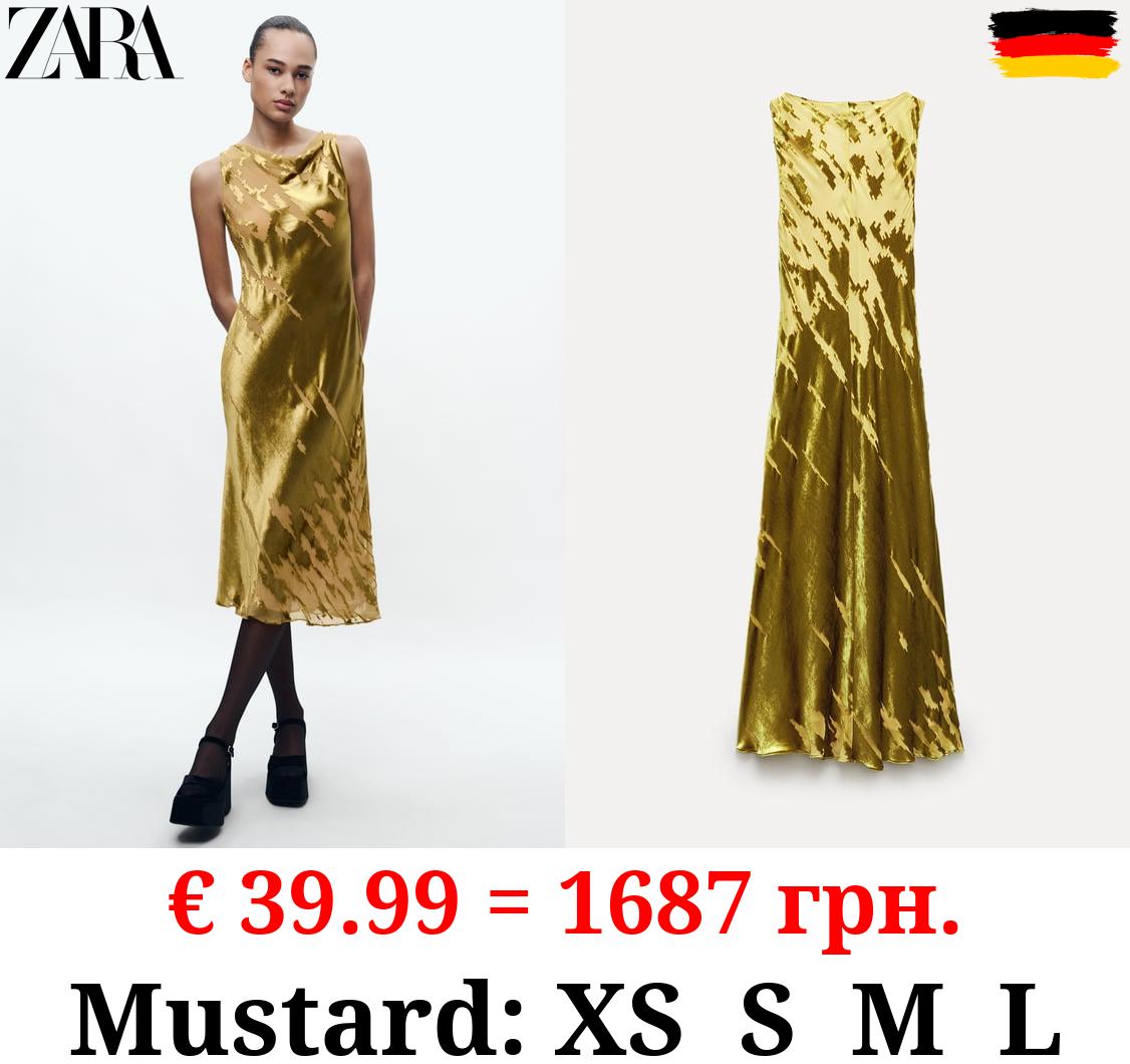 ZW COLLECTION VELVET MIDI DRESS