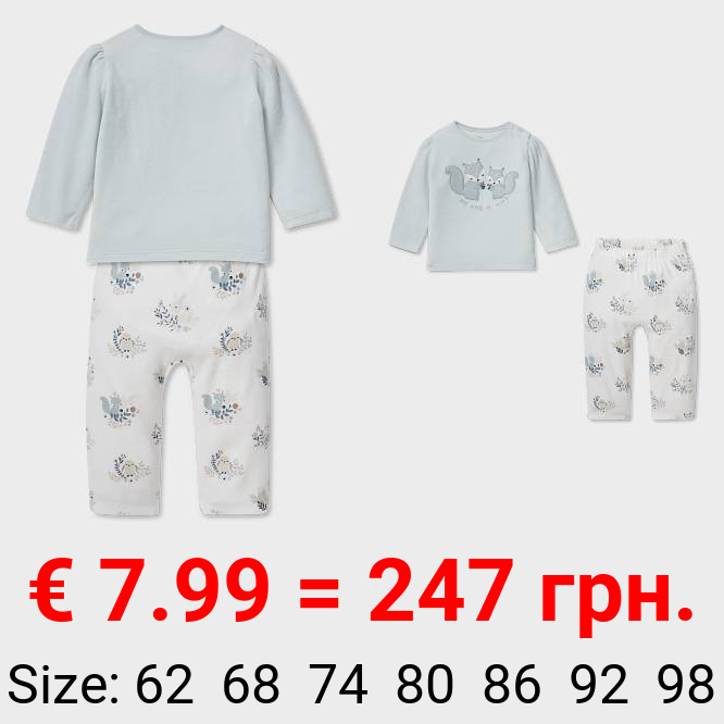 Baby-Pyjama - Bio-Baumwolle - 2 teilig
