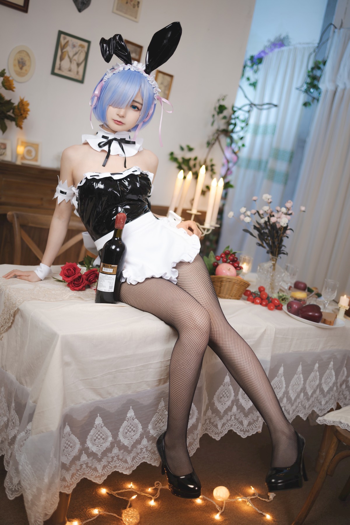 转载 Cosplay 蕾姆兔女郎 9