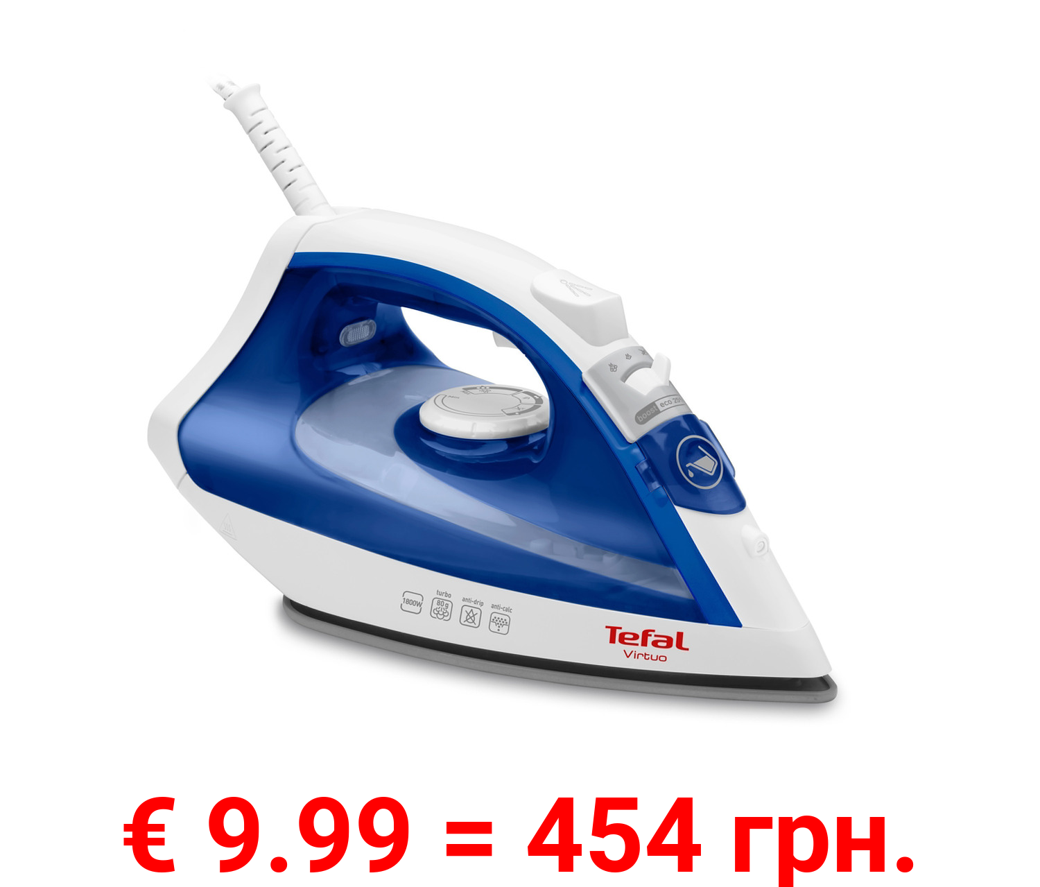 Tefal Dampfbügeleisen »VIRTUO FV1711«, 1800 W
