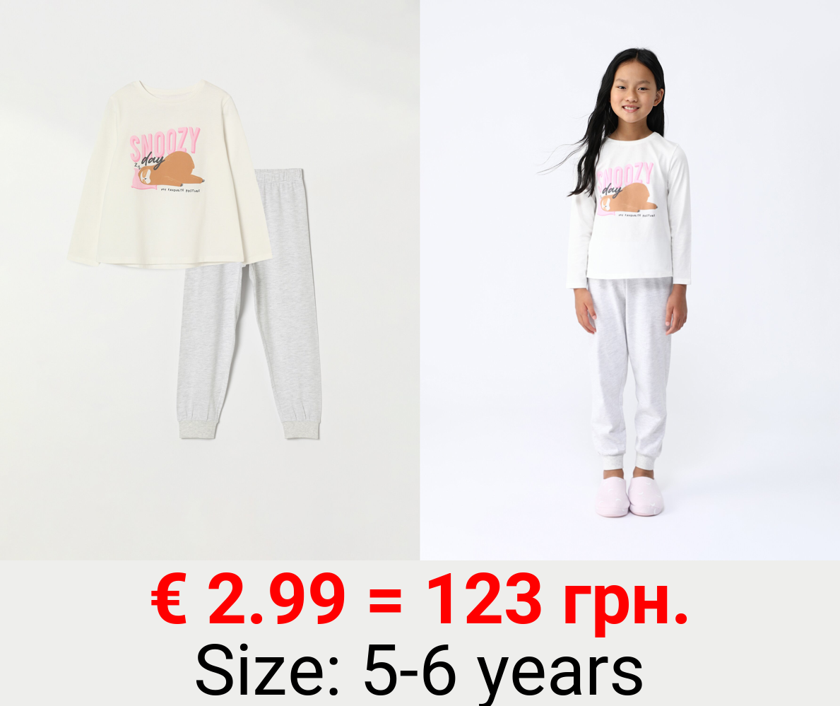 Printed pyjamas