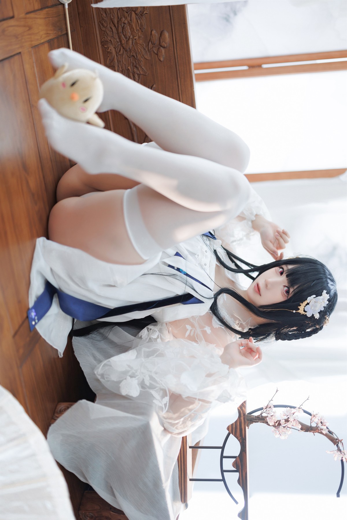 Cosplay 樱落酱 逸仙 膏发凝脂 8