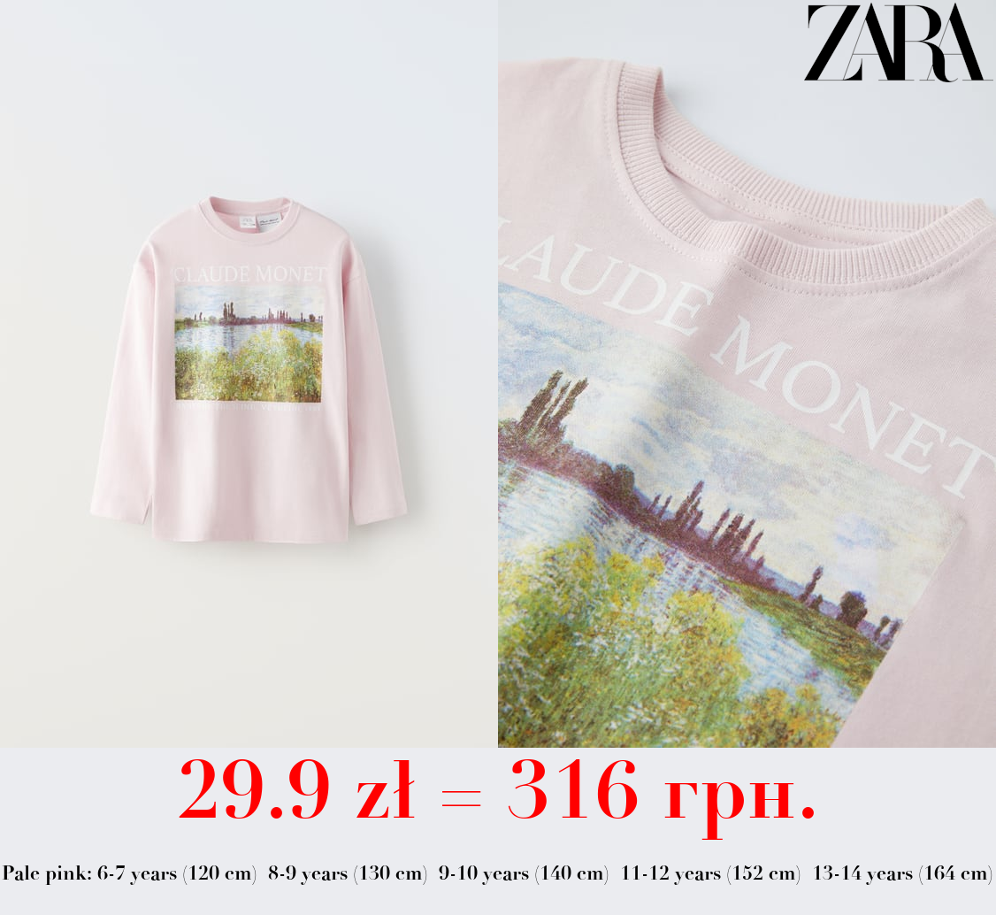 BANKS OF THE SEINE CLAUDE MONET T-SHIRT