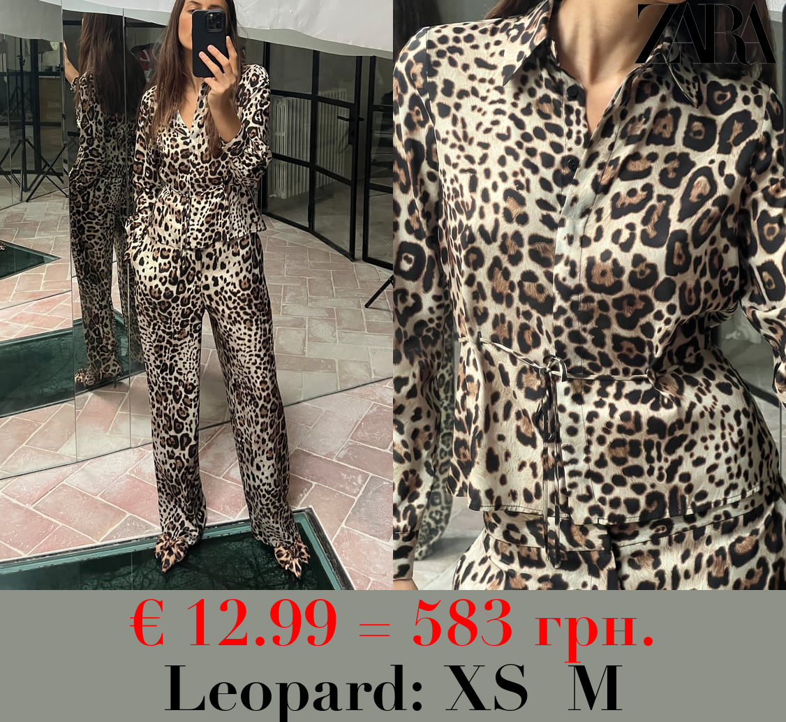 ANIMAL PRINT SHIRT