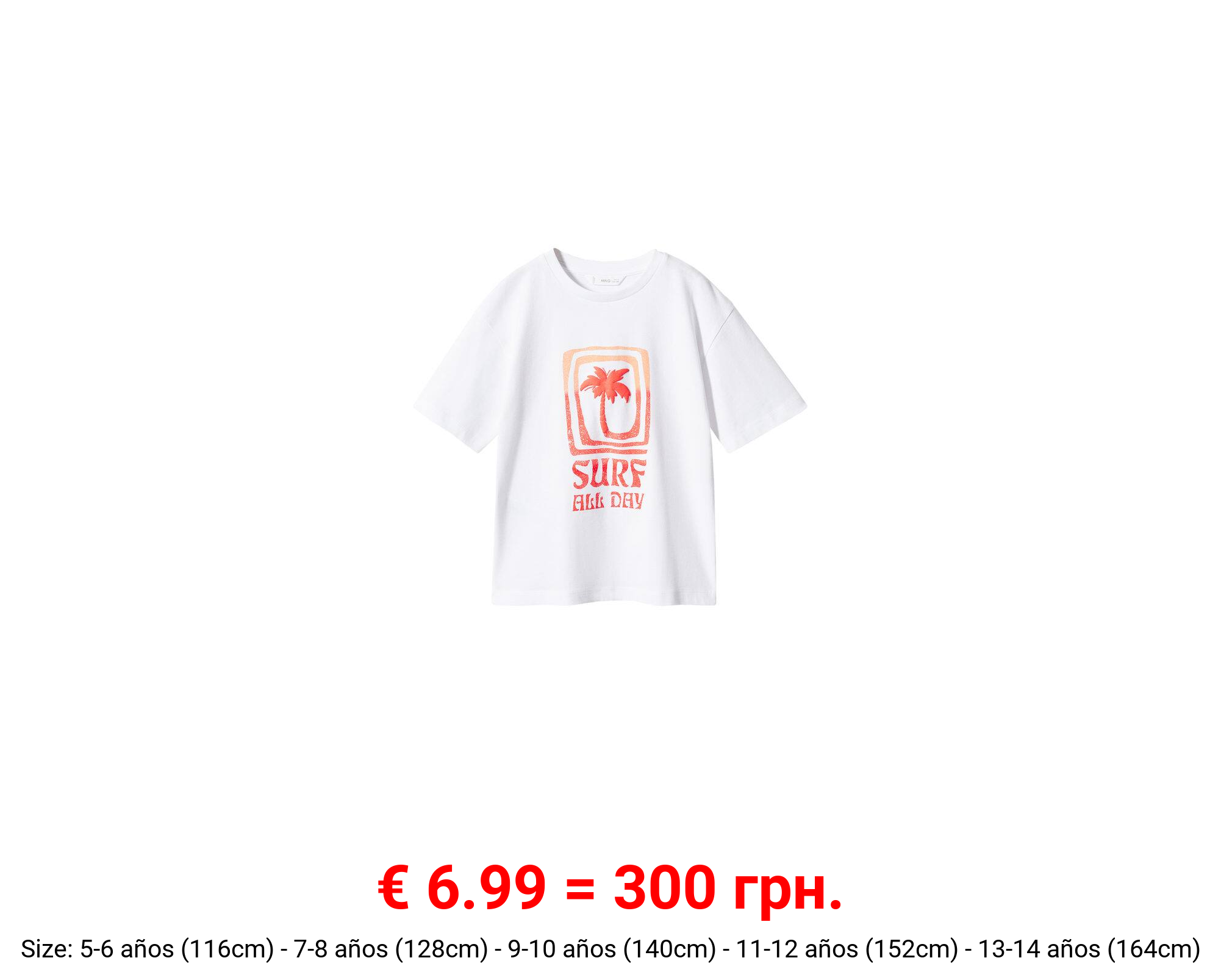 Camiseta estampado relieve