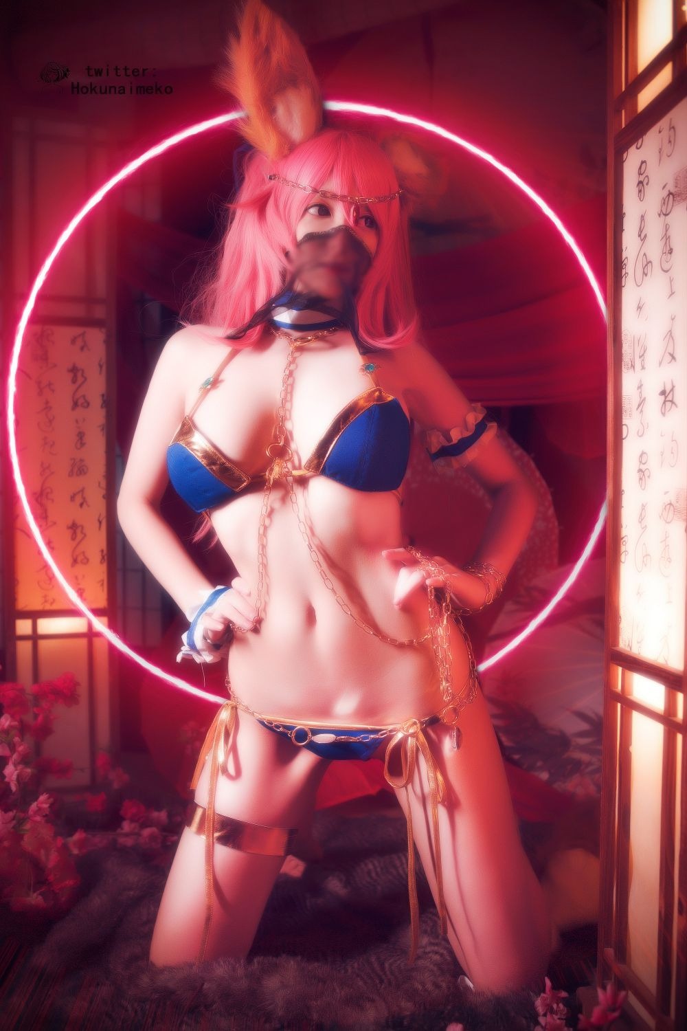 Hokunaimeko-NO.23 玉藻前 水着ver 踊り子風[59P] 34