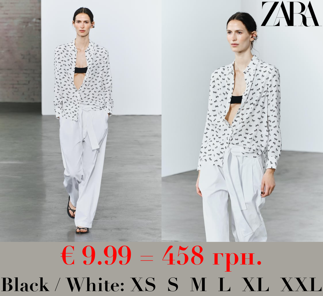 ZW COLLECTION PRINTED SHIRT