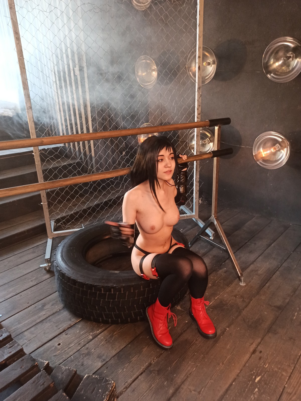 Donna Loli Cosplay 蒂法 Tifa Lockhart 98