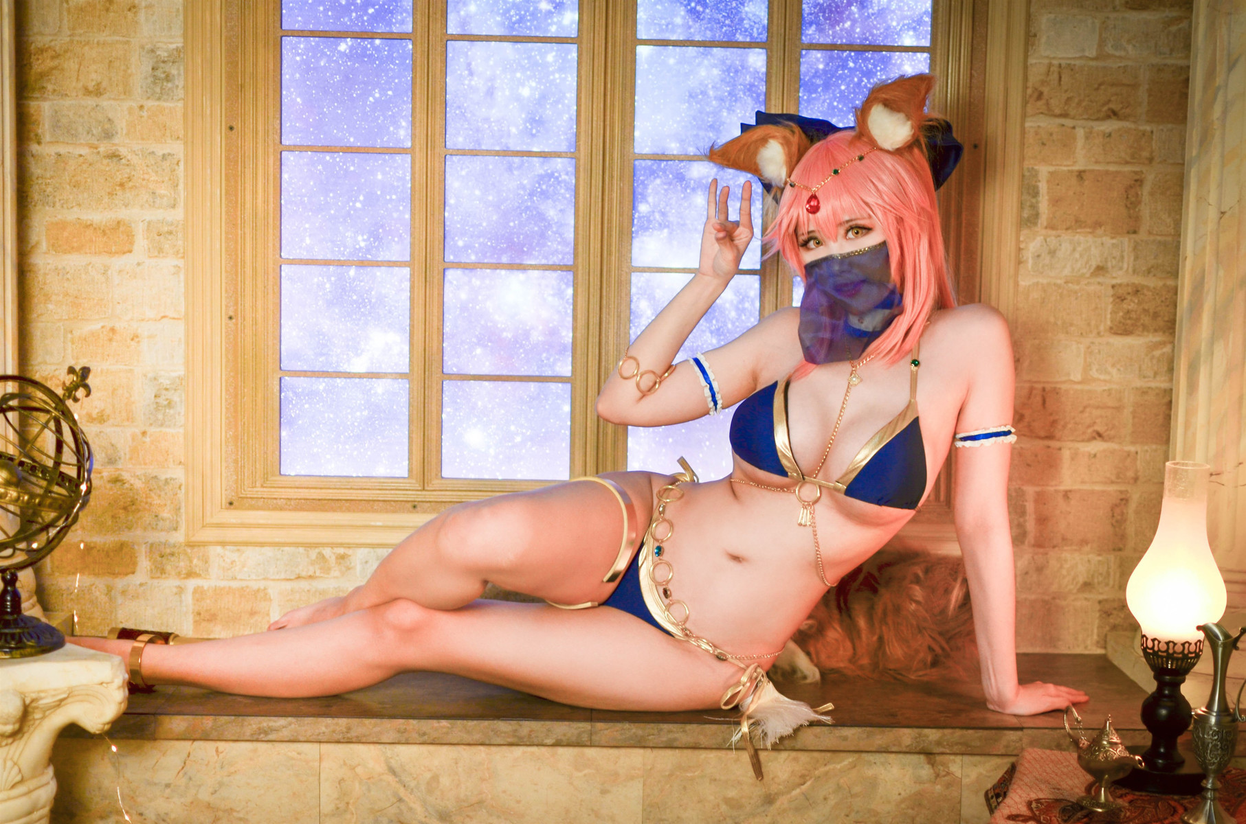 KaYa萱 Cosplay 玉藻前 舞娘Ver 5