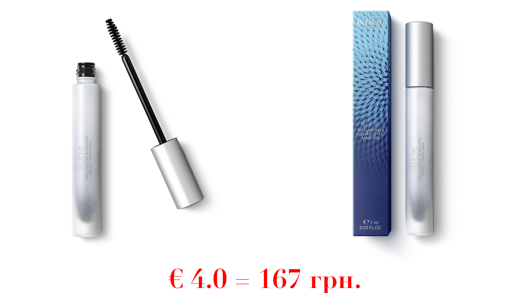 blue me 36h lasting & volume effect mascara