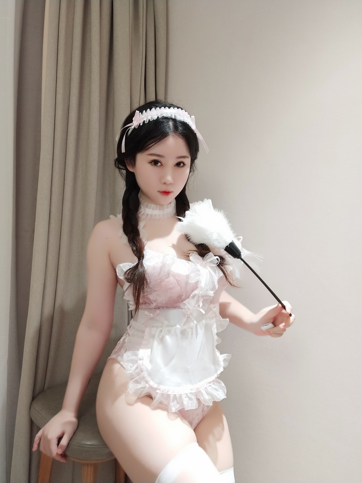 Cosplay 蜜桃少女是依酱呀 冬季女友 1