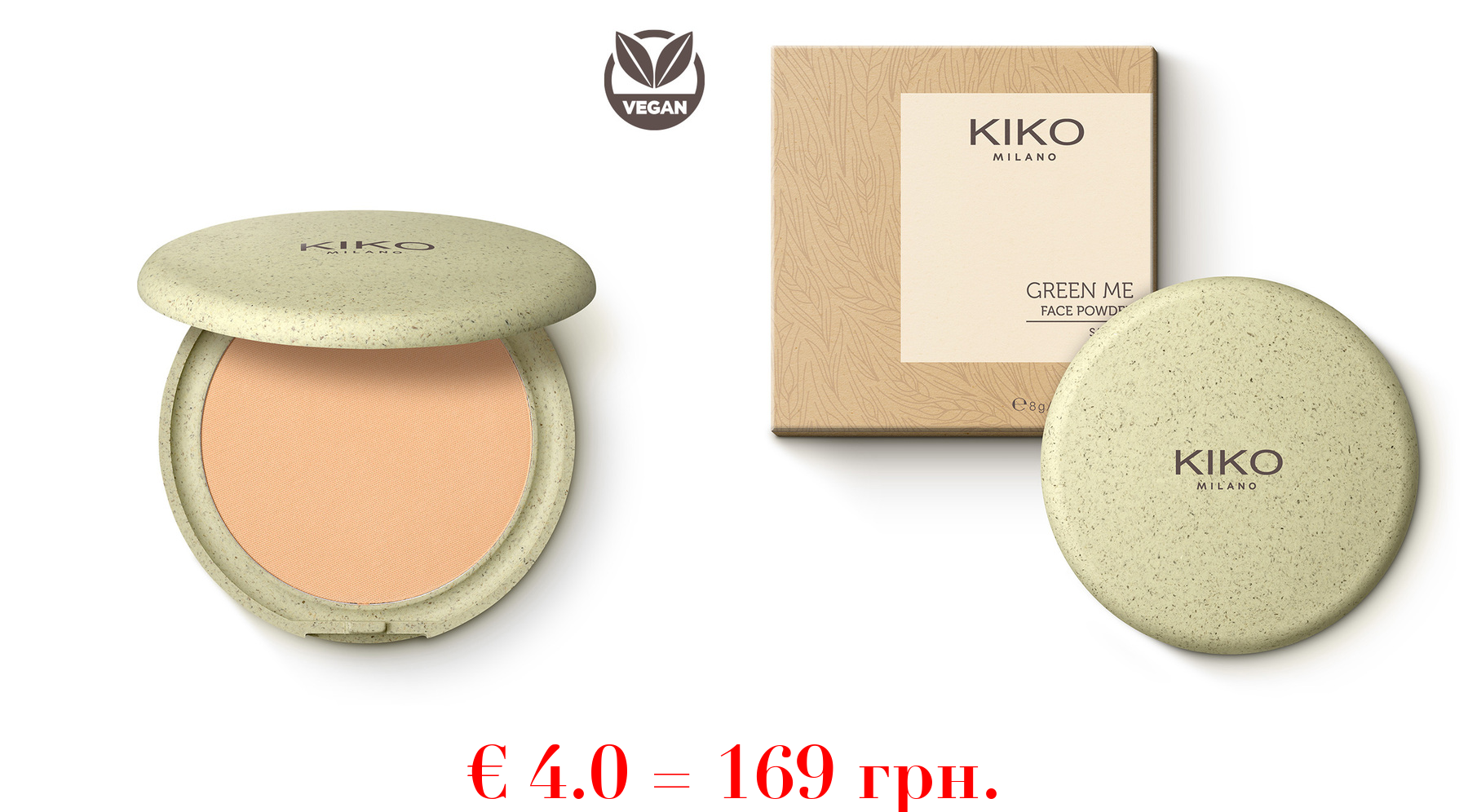 green me face powder