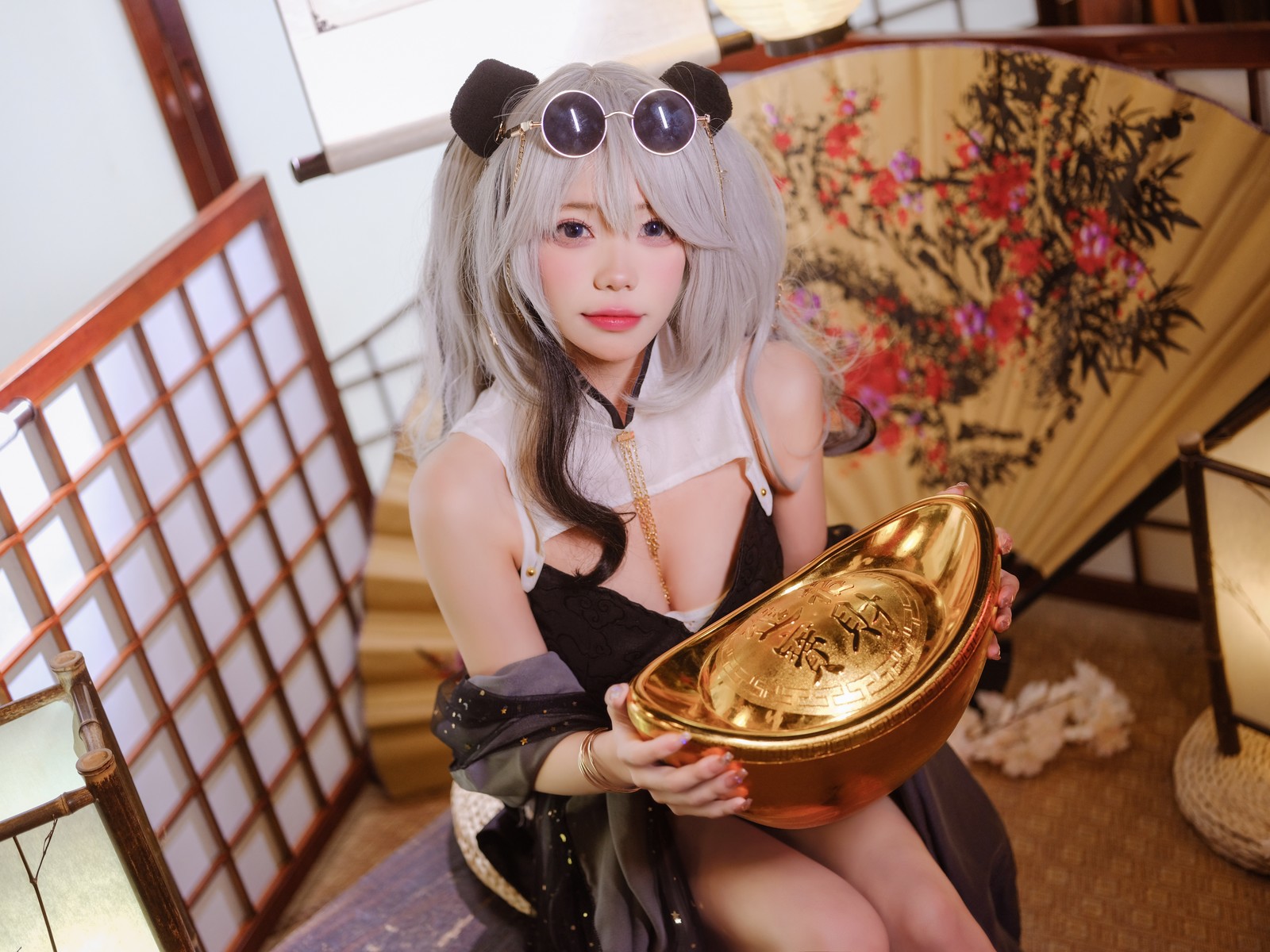 Cosplay 黏黏团子兔 床上护士 31