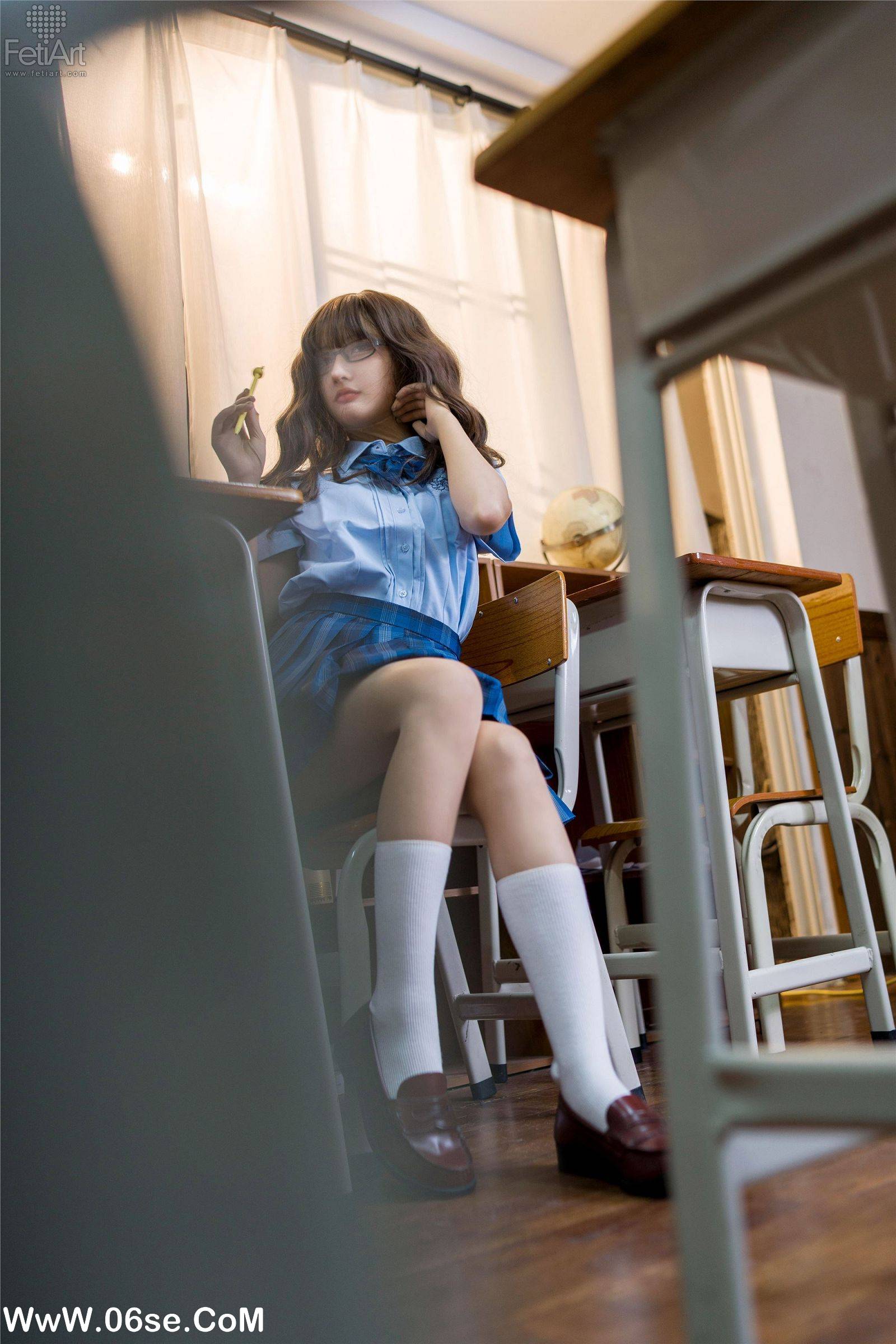 图片[20]-[FetiArt尚物集] NO.00057 Pantyhose Encasement Classmate-六色网