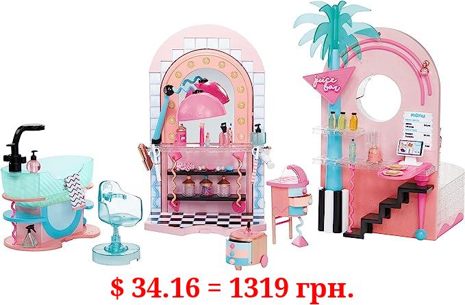 LOL Surprise Salon & Spa Playset with 65+ Surprises - Waterfall, Mirror, 360 Play, Holiday Gift for Kids 4+ Years