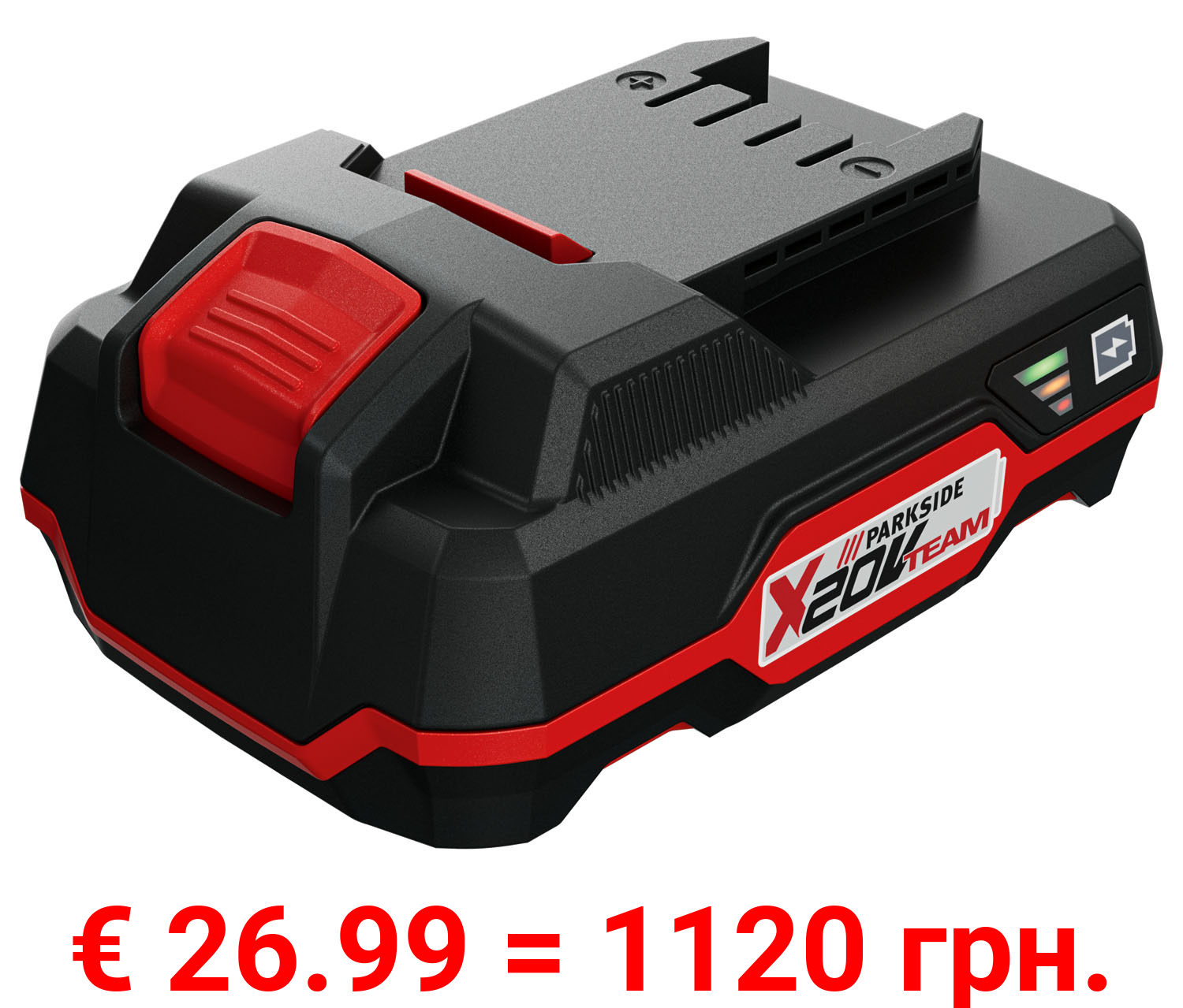 PARKSIDE® 20V Akku »PAP 20 B1«, 2 Ah, mit Cell Balancing