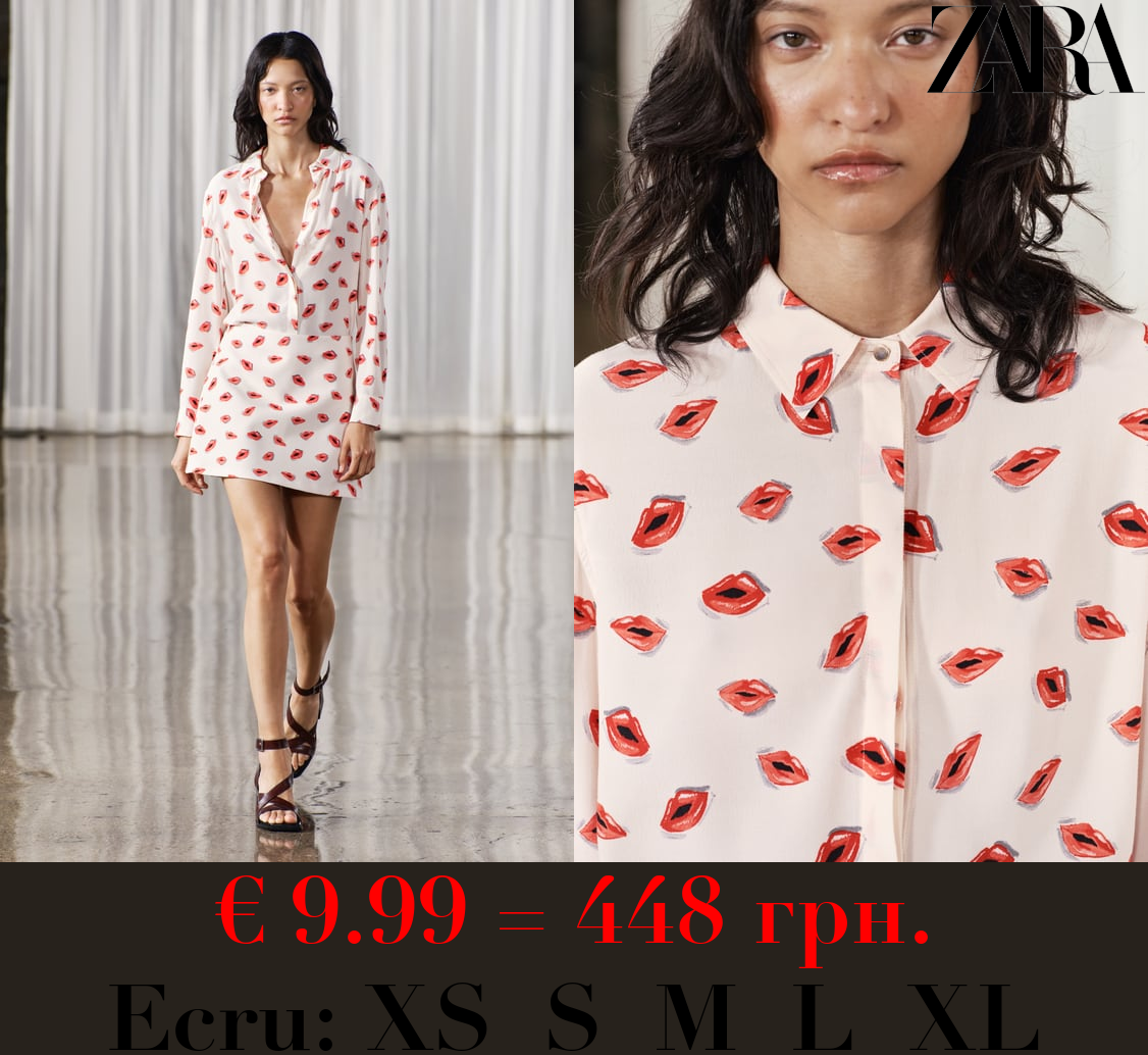 ZW COLLECTION PRINTED SHIRT