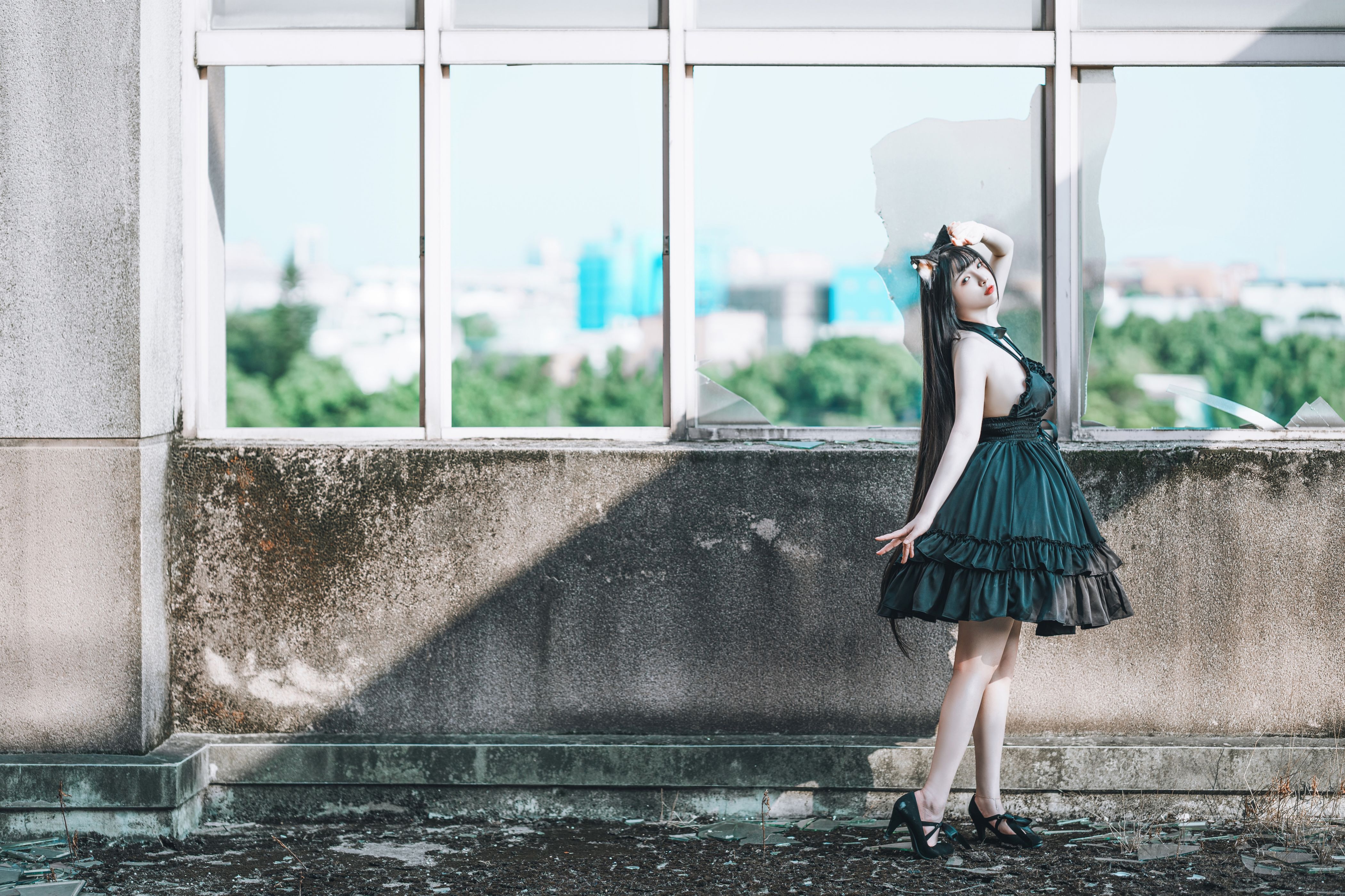落落Raku 黒猫のソロダンス 26