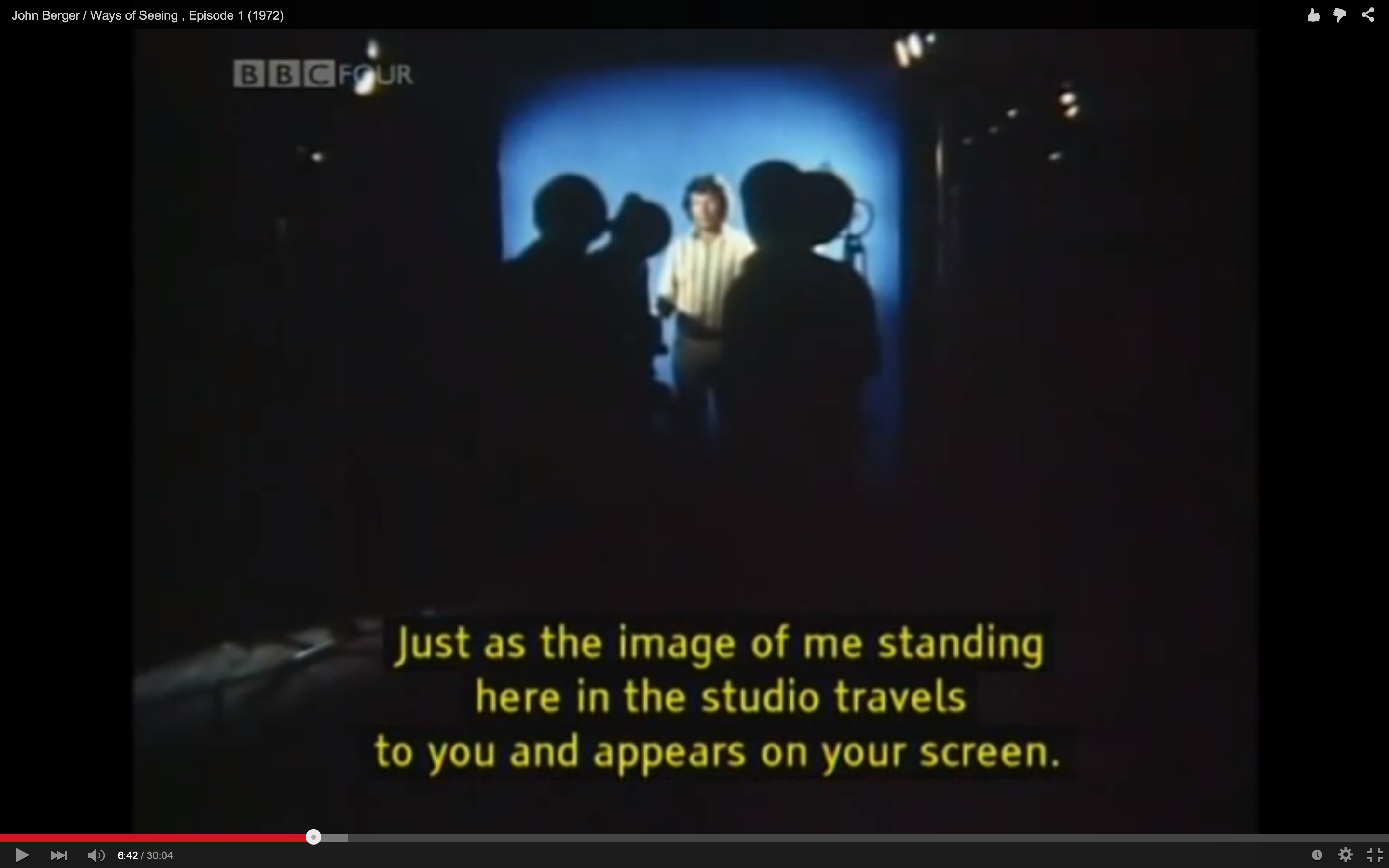 john berger ways of seeing ep 1